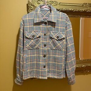 Six/fifty cute and stylish crop jacket, EUC.